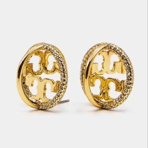 Tory Burch Gold Stud Earrings
